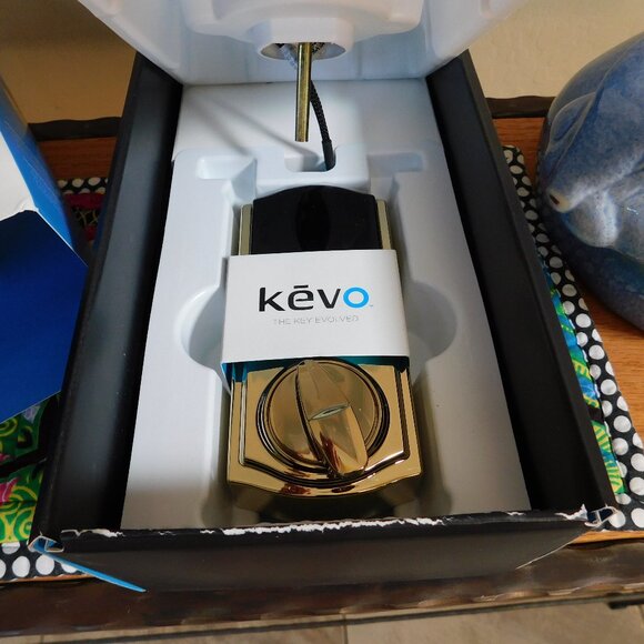 NIB Kwikset Kevo (2ndGen) Touch to Open Smart Keyless Bluetooth Deadbolt Lock - Picture 16 of 16